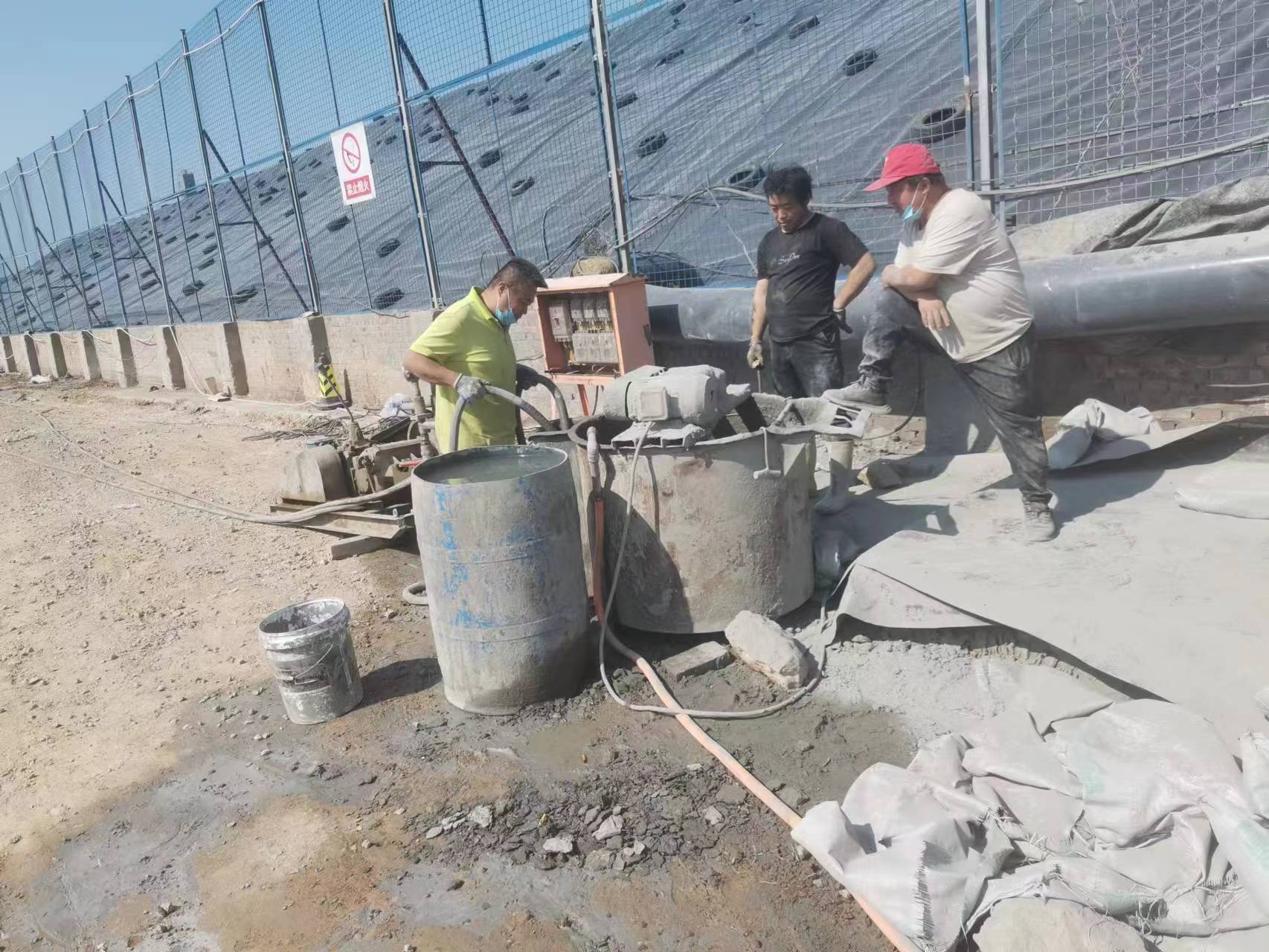 曲麻莱袖阀管注浆